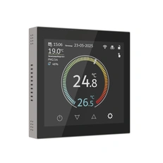 Изображение Умный сенсорный терморегулятор с LCD дисплеем дымчатый W1851104